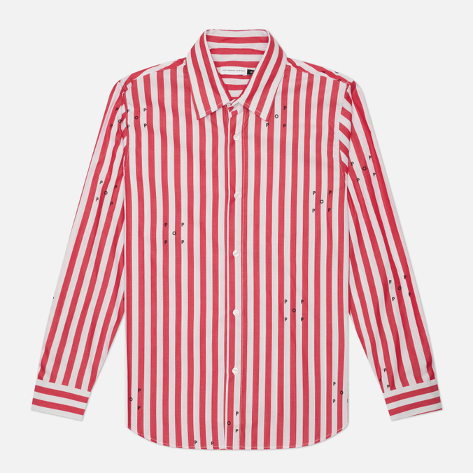 Мужская рубашка Pop Trading Company Logos Stripe