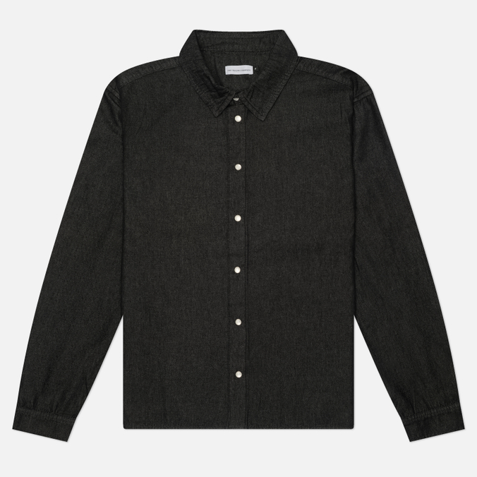 Мужская рубашка Pop Trading Company Applique Logo Denim