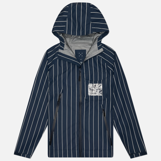 Мужская куртка ветровка Pop Trading Company Pinstripe Oracle