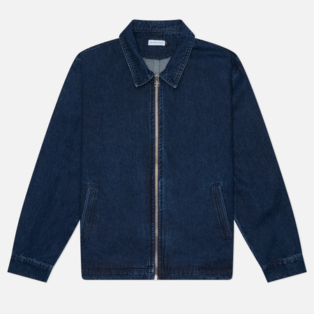 Мужская джинсовая куртка Pop Trading Company Denim Full Zip, цвет синий, размер S