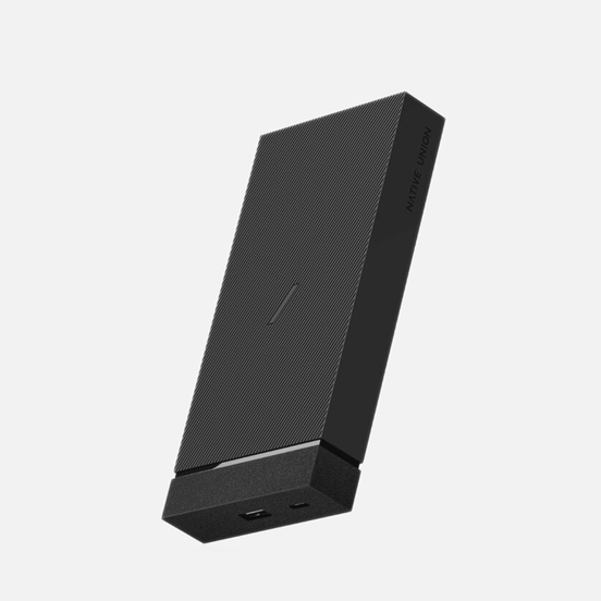 Портативный аккумулятор Native Union JUMP+ Wireless 12000mAh Grey
