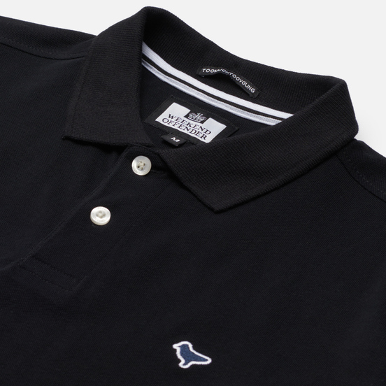 Мужское поло Weekend Offender Cannon Black