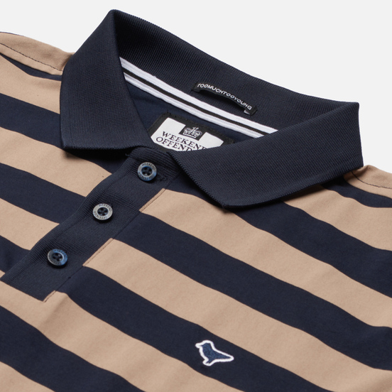 Мужское поло Weekend Offender Coffee Bay Navy
