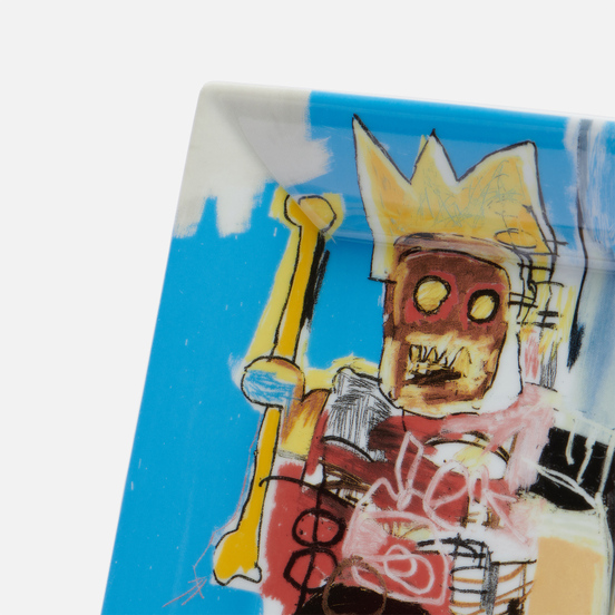 Поднос Ligne Blanche Jean-Michel Basquiat Yellow Crown & Bone