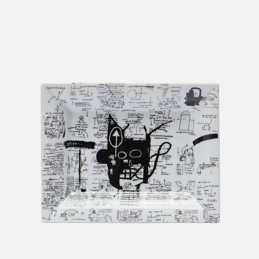 Ligne Blanche Поднос Jean-Michel Basquiat Return Of The Central Figure