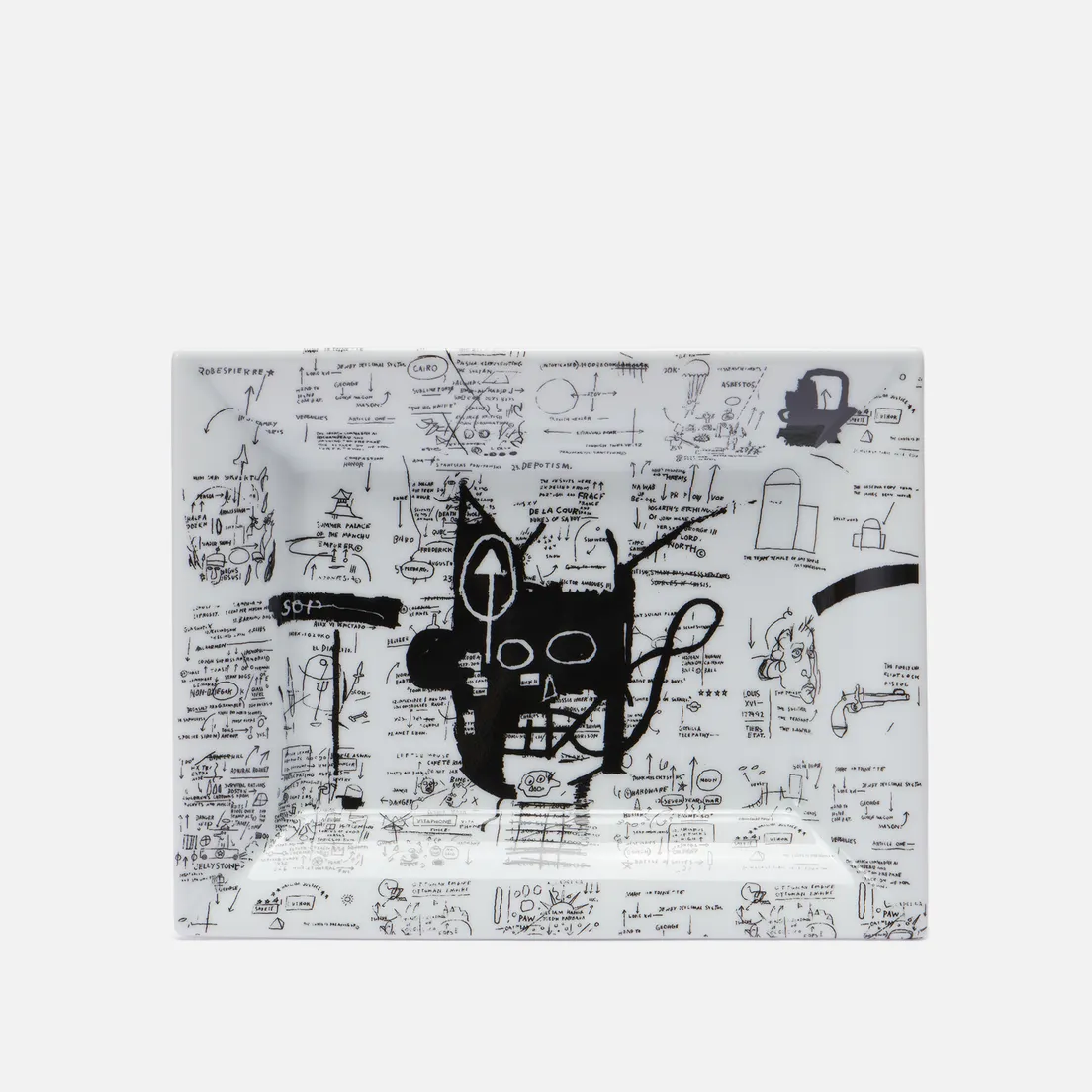 Ligne Blanche Поднос Jean-Michel Basquiat Return Of The Central Figure