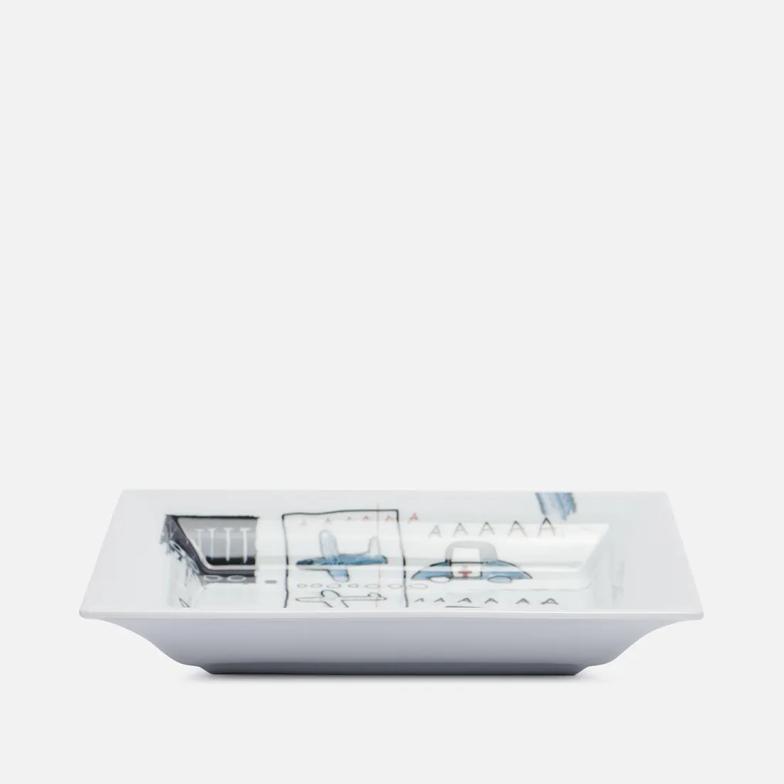 Ligne Blanche Поднос Jean-Michel Basquiat Return Of The Central Figure
