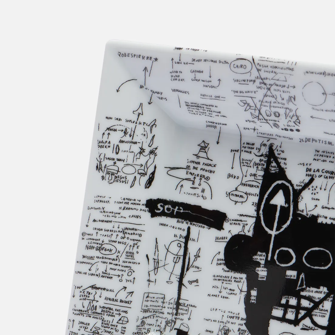 Ligne Blanche Поднос Jean-Michel Basquiat Return Of The Central Figure