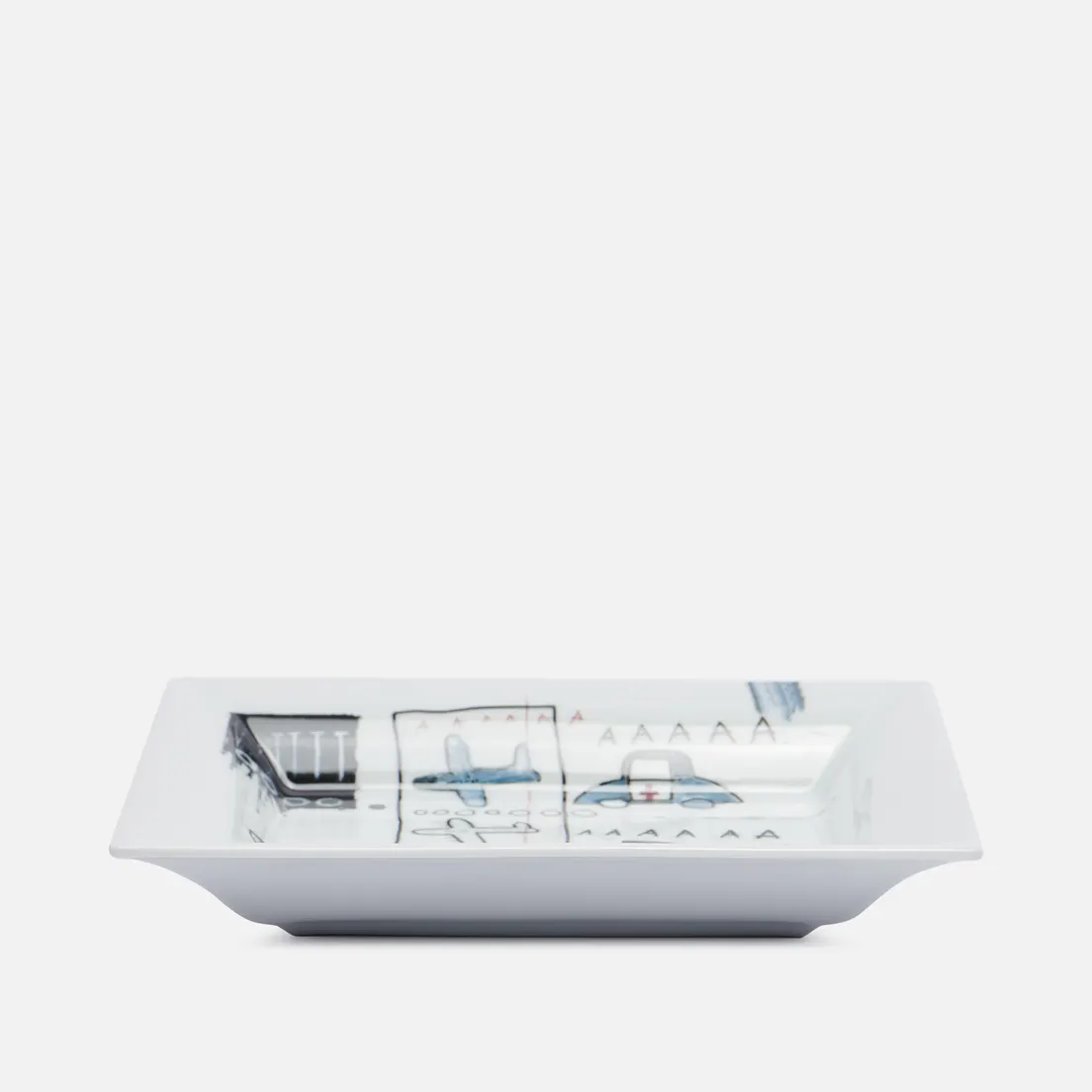 Ligne Blanche Поднос Jean-Michel Basquiat AAA