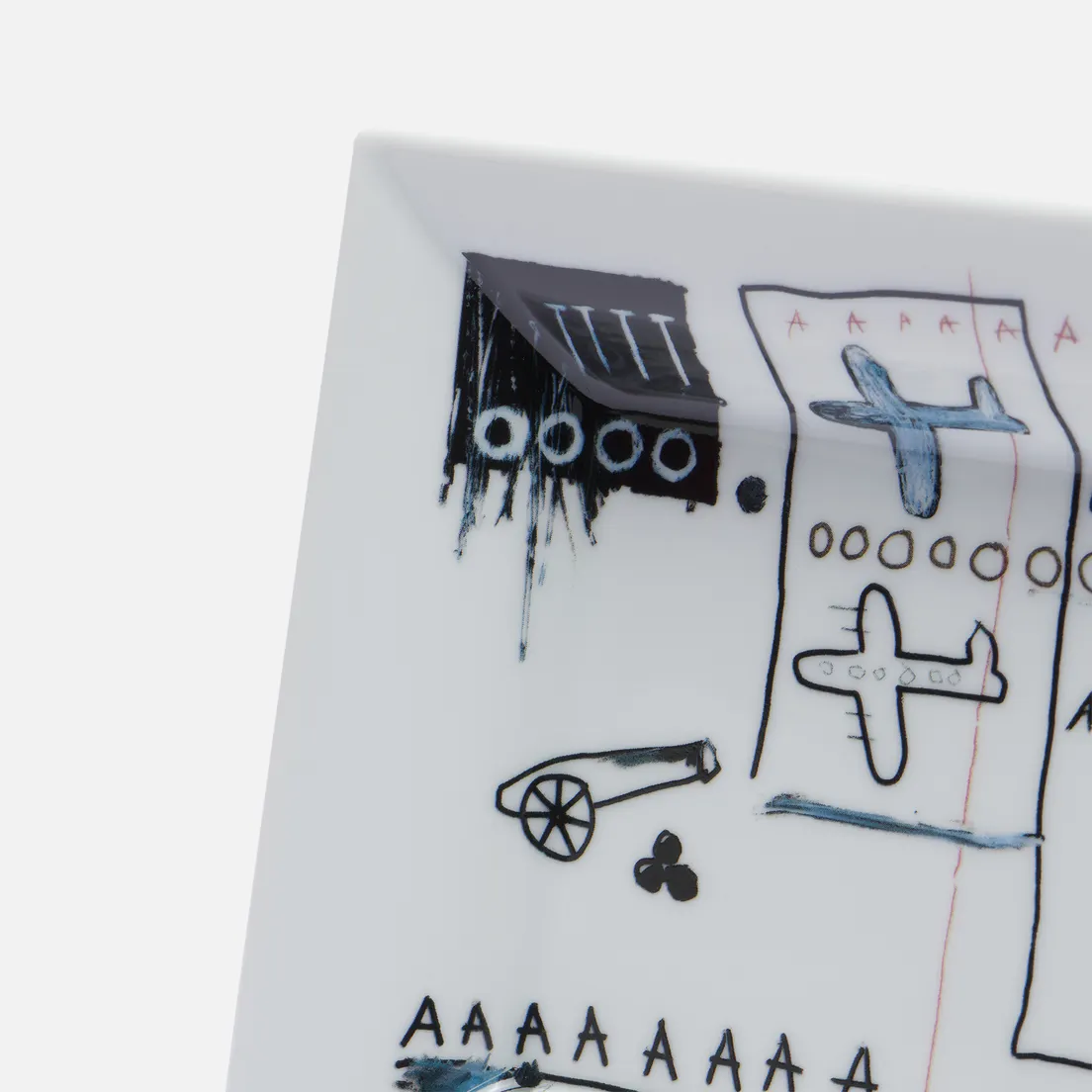 Ligne Blanche Поднос Jean-Michel Basquiat AAA