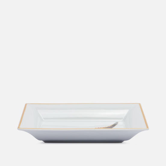 Поднос Ligne Blanche Jean-Michel Basquiat Gold Dragon