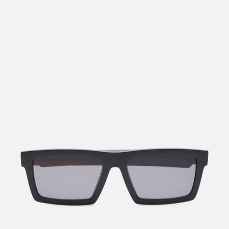 Солнцезащитные очки Prada Linea Rossa 02ZSU 1BO02G Polarized, цвет чёрный, размер 58mm