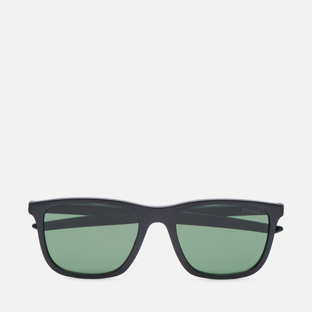 Солнцезащитные очки Prada Linea Rossa 10WS 1BO06U, цвет чёрный, размер 54mm