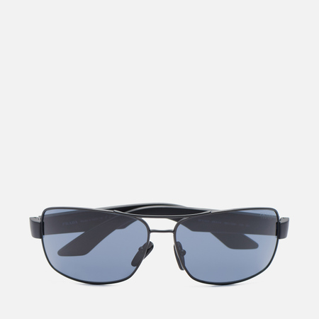 Солнцезащитные очки Prada Linea Rossa 50ZS 1BO09R, цвет чёрный, размер 65mm