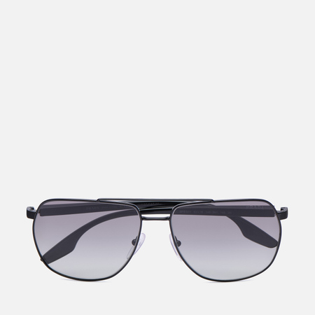 фото Солнцезащитные очки prada linea rossa ps 55vs 1ab3m1, цвет чёрный, размер 62mm