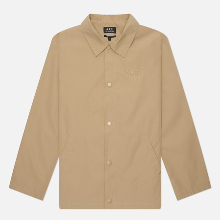   Brandshop Мужская куртка ветровка A.P.C. Regis, цвет бежевый, размер XXL