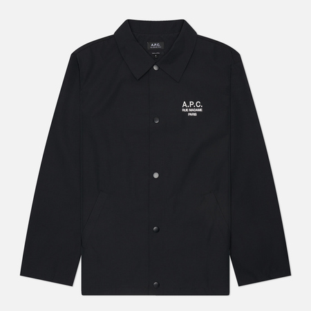   Brandshop Мужская куртка ветровка A.P.C. Regis, цвет чёрный, размер XL