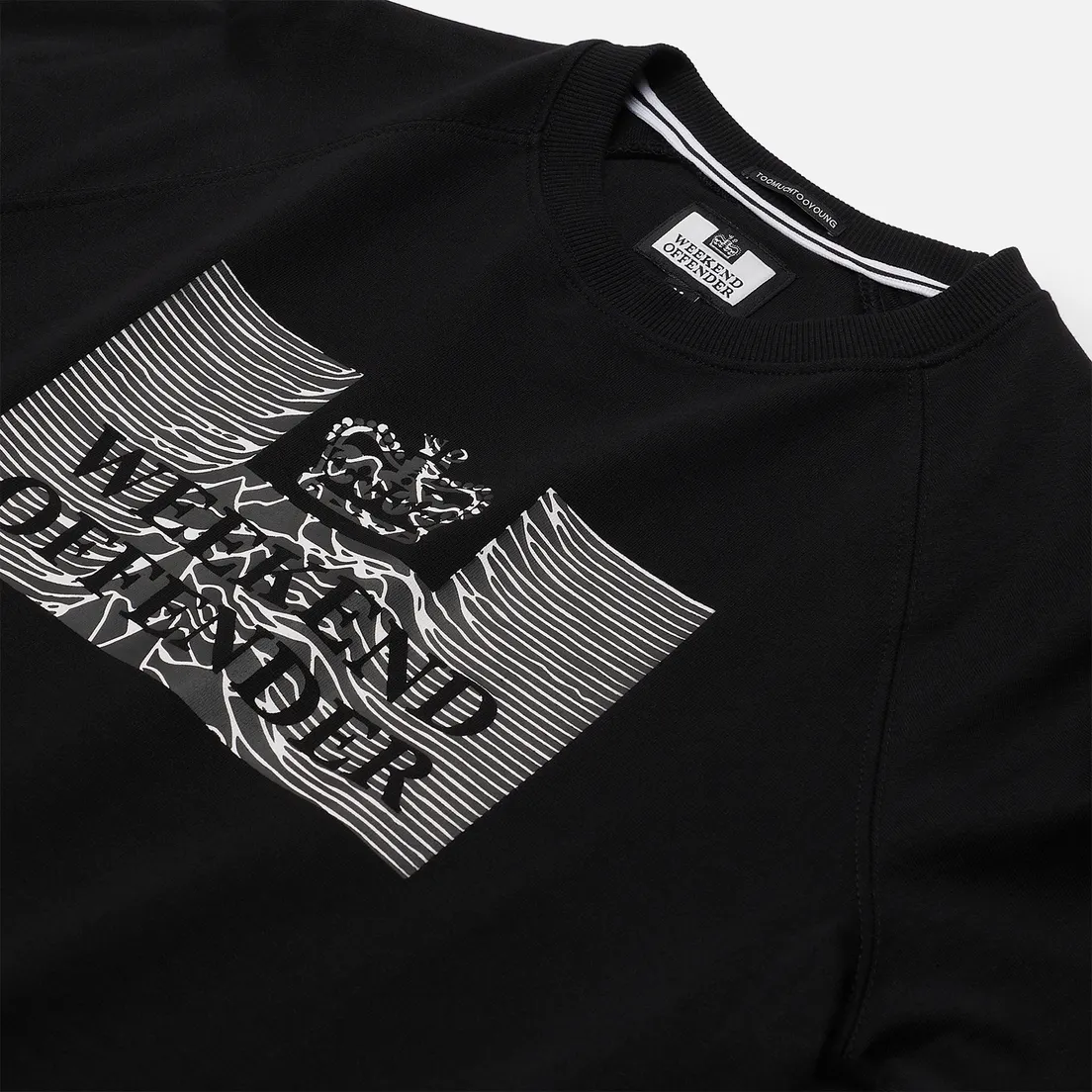 Weekend Offender Мужская толстовка Unknown Pleasures Printed
