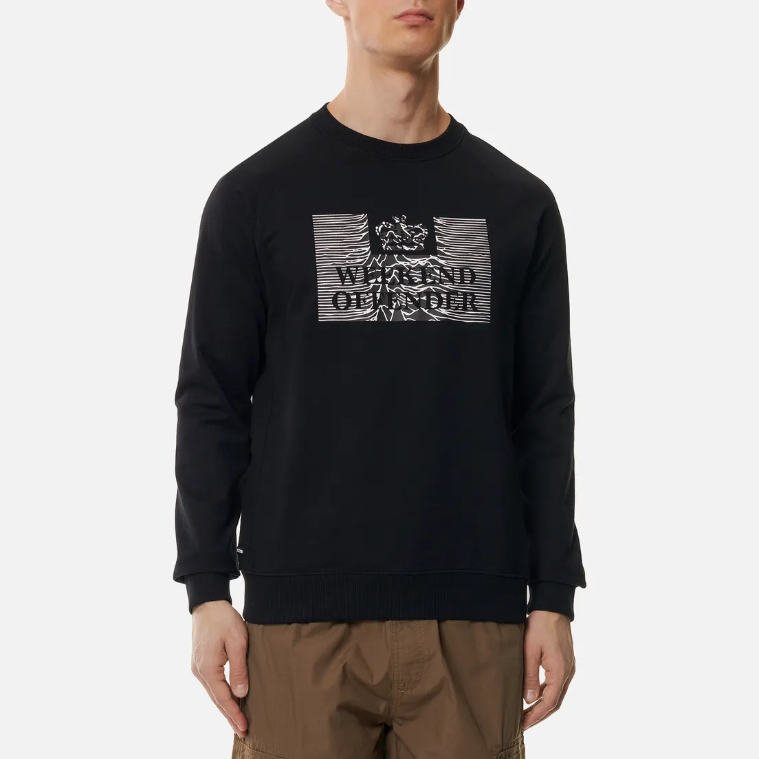 Weekend Offender Мужская толстовка Unknown Pleasures Printed