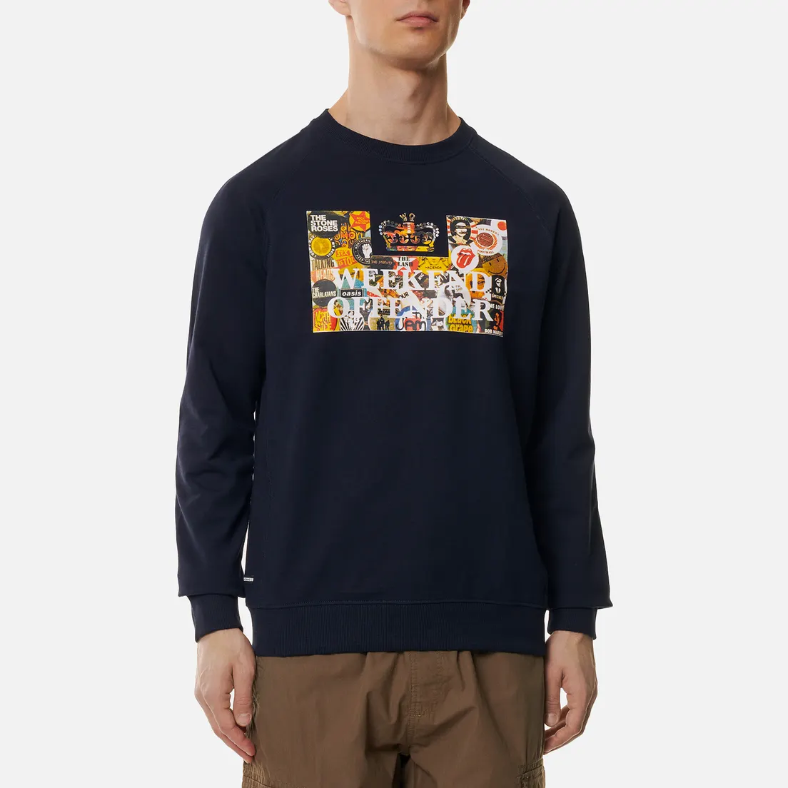 Weekend Offender Мужская толстовка Badges Printed
