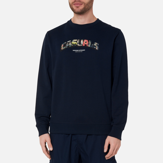 Мужская толстовка Weekend Offender Saturday Navy