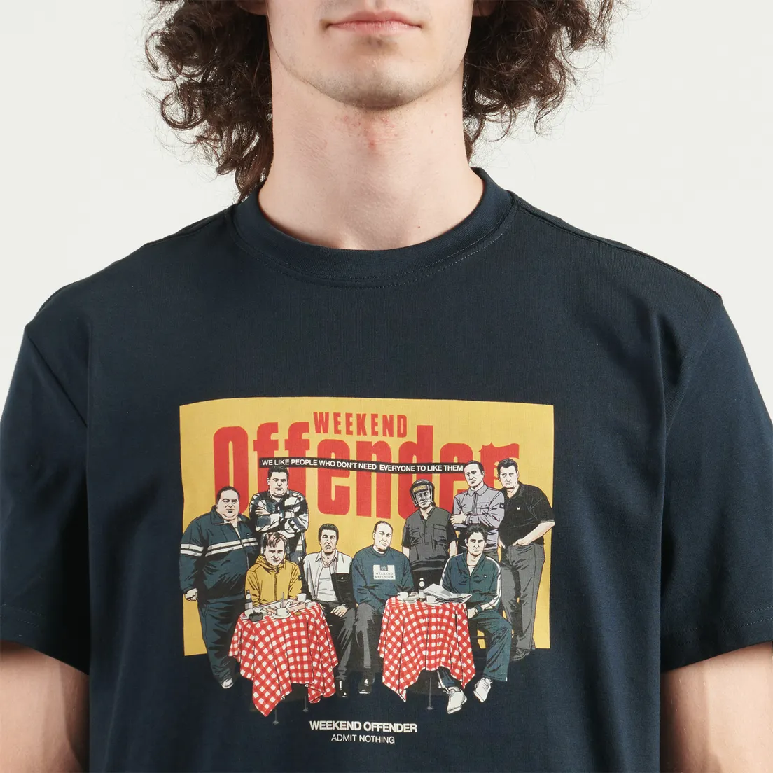 Weekend Offender Мужская футболка Satriale's