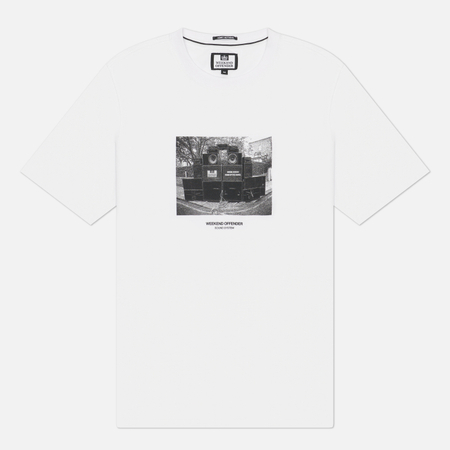 Мужская футболка Weekend Offender Inimicus, цвет белый, размер XL