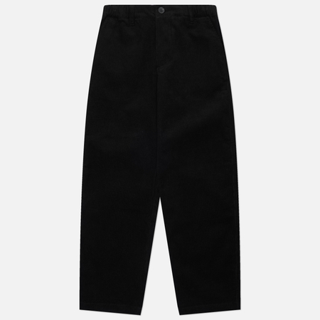 Мужские брюки Kangol Corduroy Basic, цвет чёрный, размер S