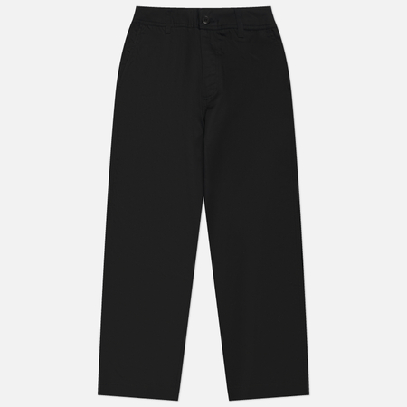 Мужские брюки Kangol Cotton Straight, цвет чёрный, размер S