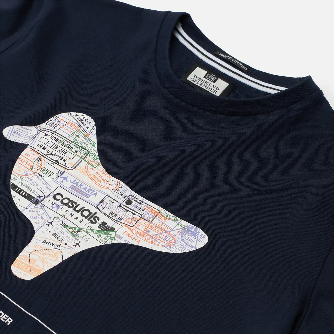 Weekend Offender Мужская футболка Stamps Printed