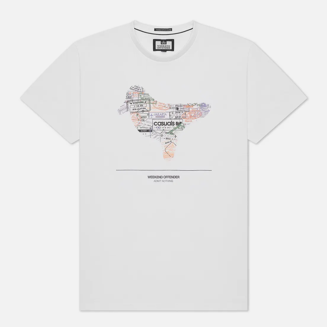 Weekend Offender Мужская футболка Stamps Printed