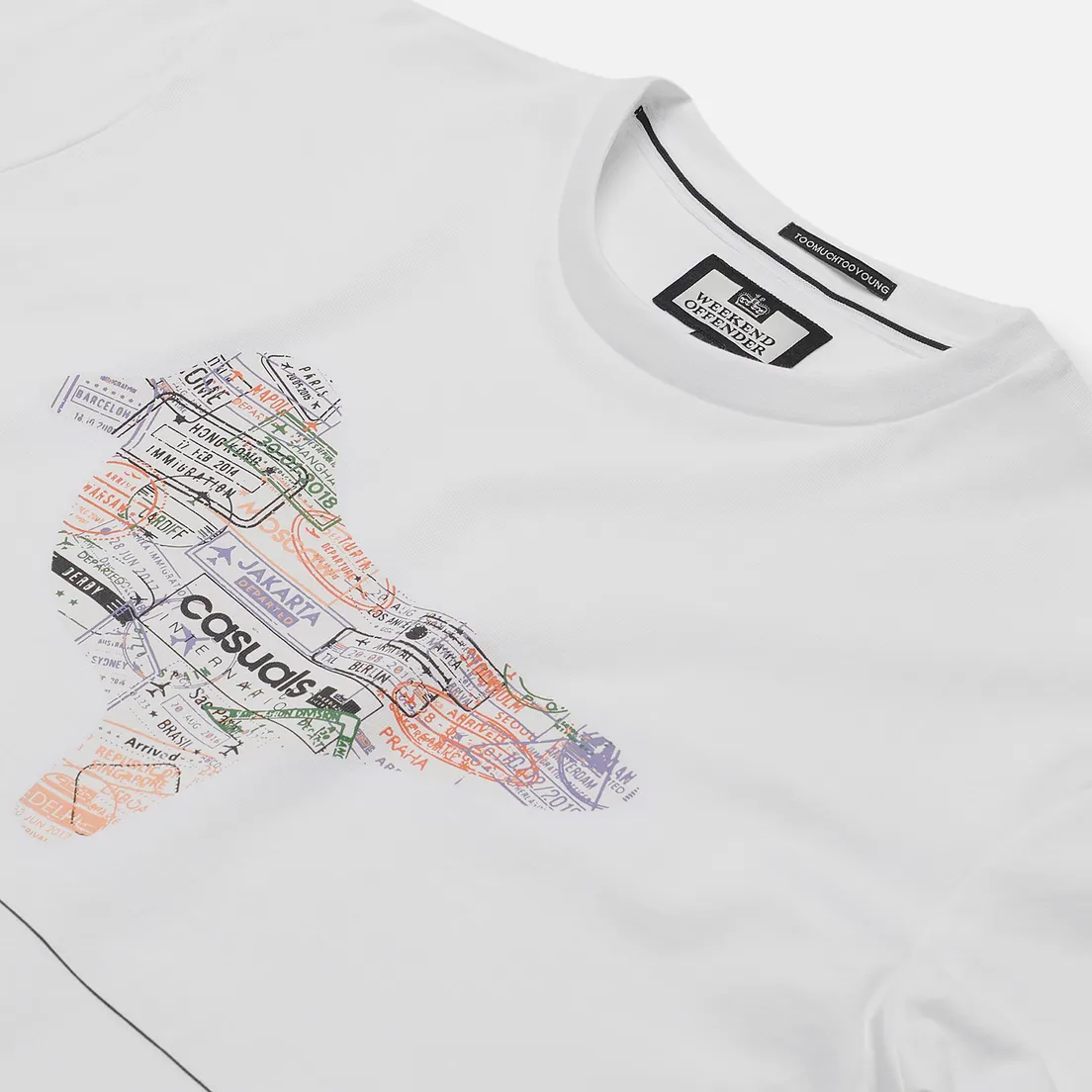 Weekend Offender Мужская футболка Stamps Printed