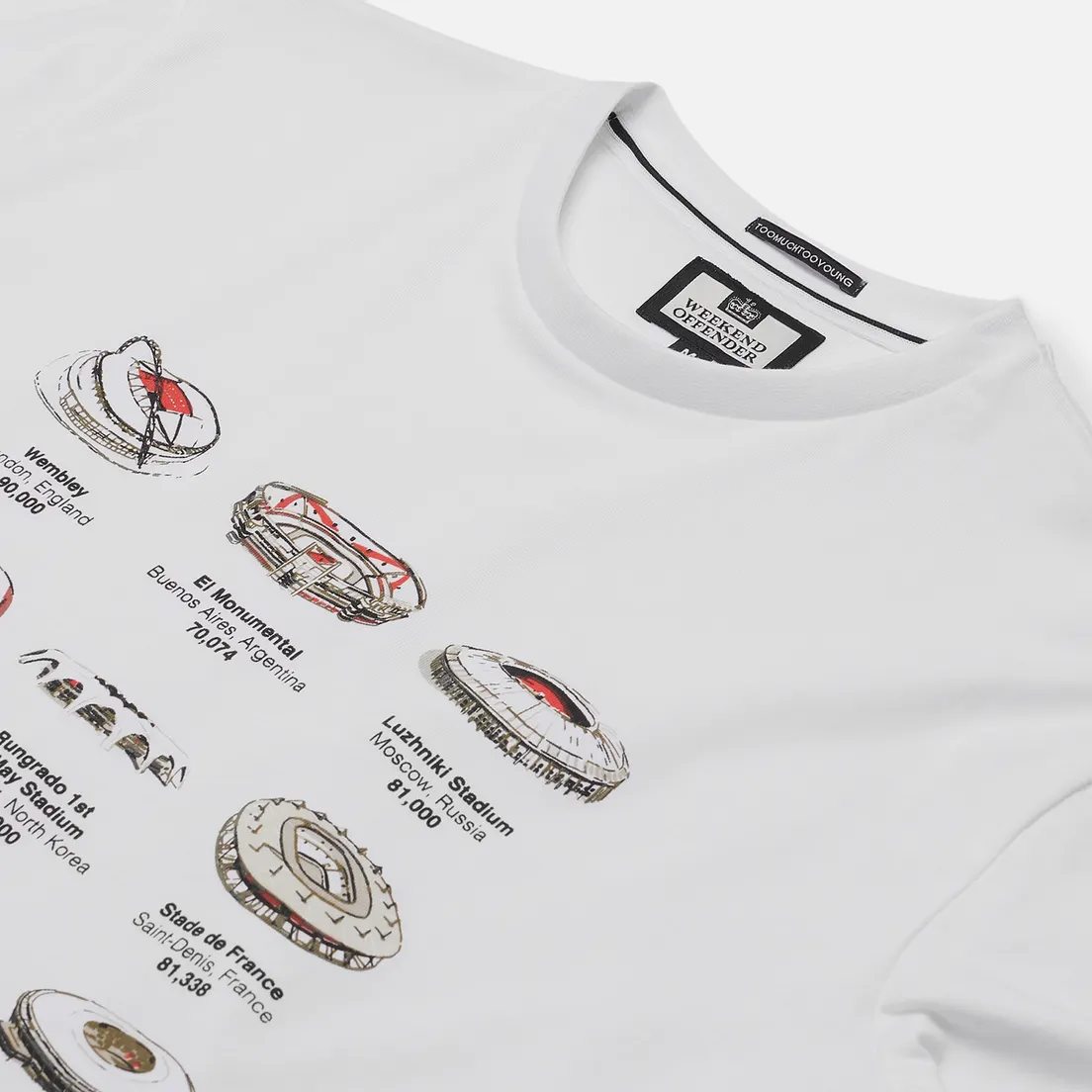 Weekend Offender Мужская футболка Stadiums Printed