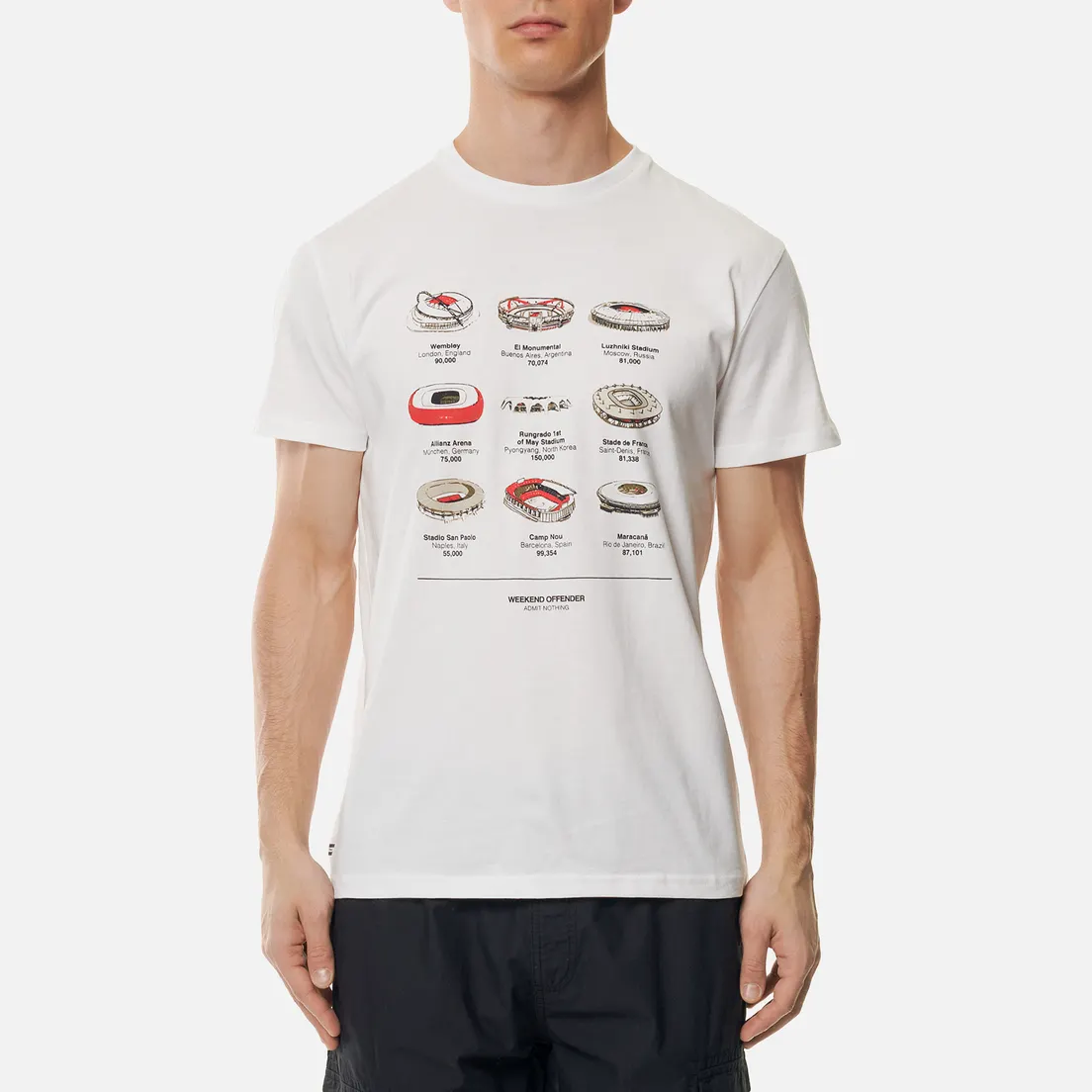Weekend Offender Мужская футболка Stadiums Printed