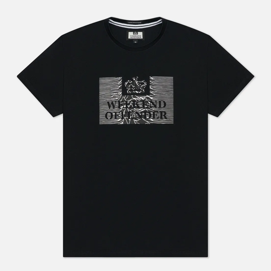 Weekend Offender Мужская футболка Unknown Pleasures Printed