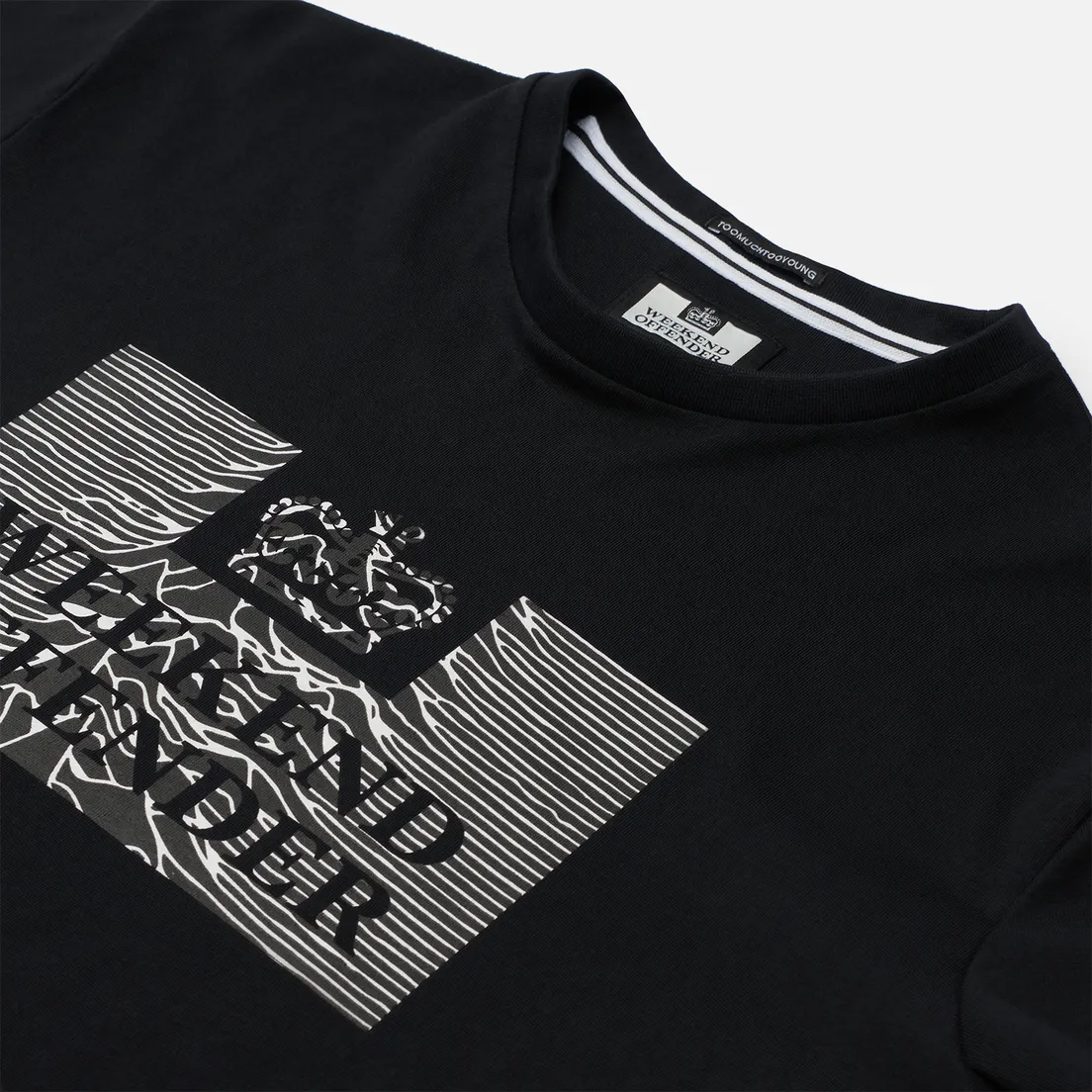 Weekend Offender Мужская футболка Unknown Pleasures Printed
