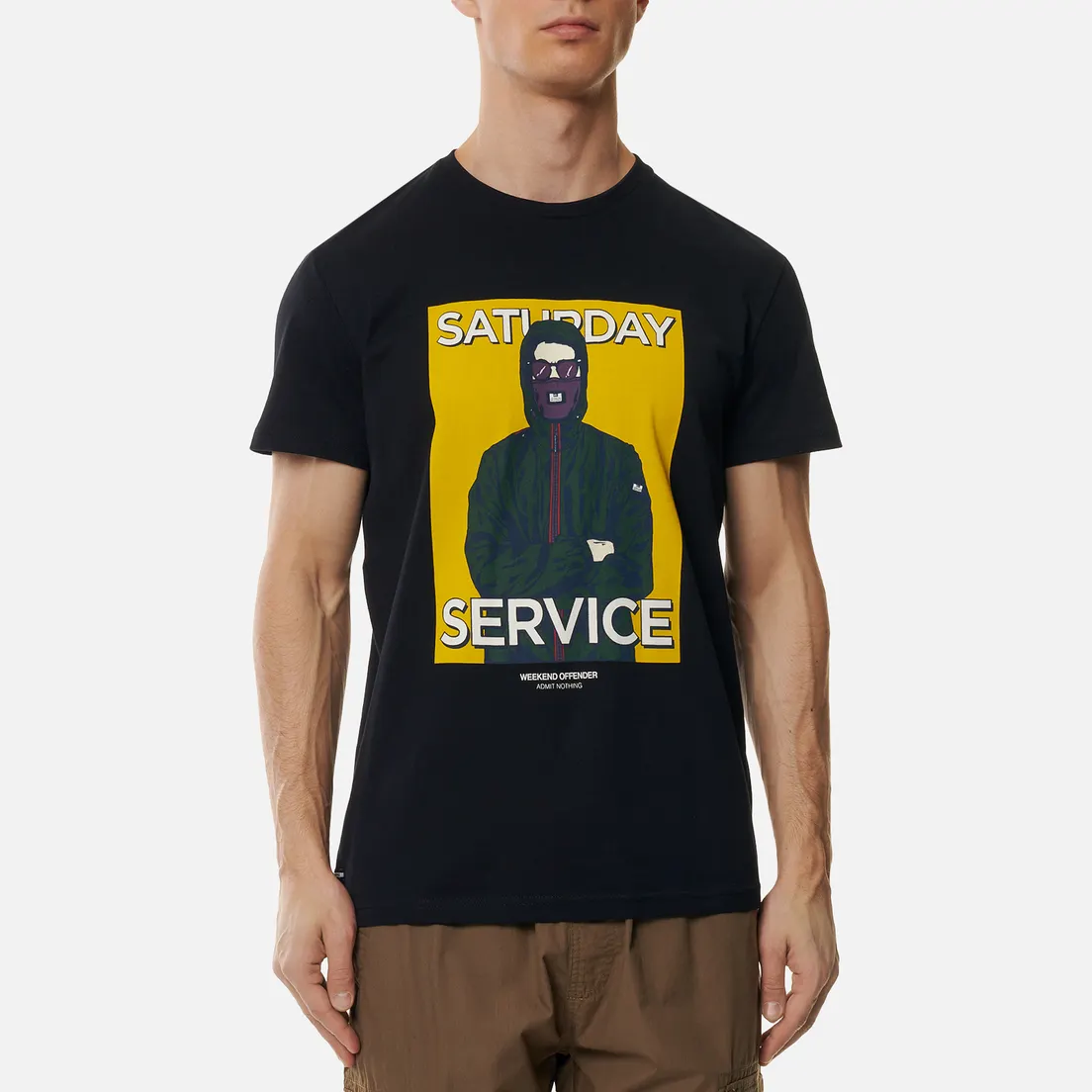 Weekend Offender Мужская футболка Saturday Service Printed