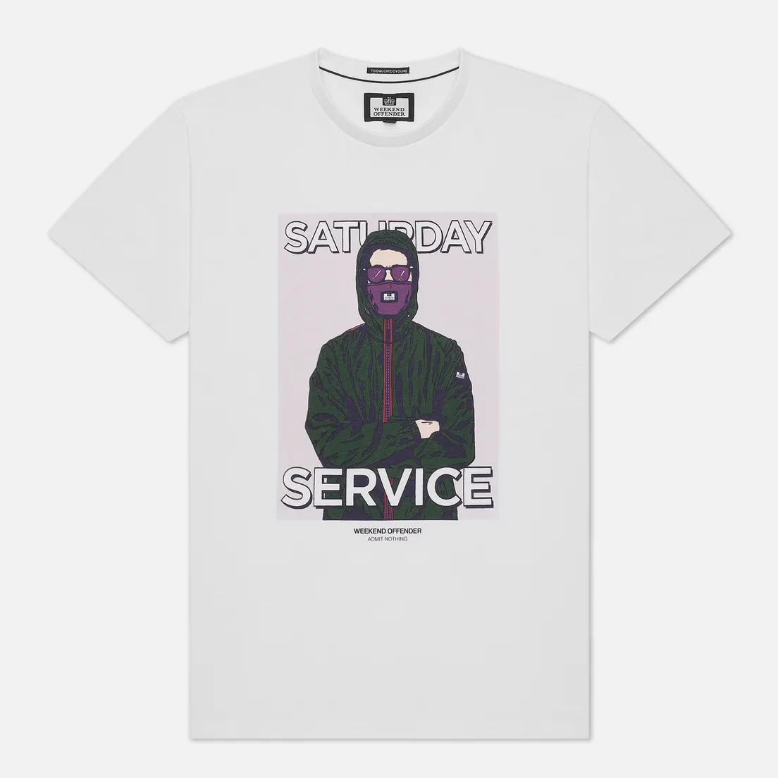 Weekend Offender Мужская футболка Saturday Service Printed