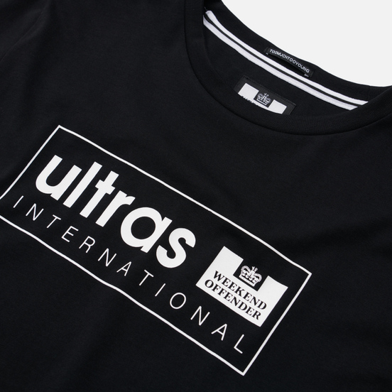 Мужская футболка Weekend Offender Ultras Black
