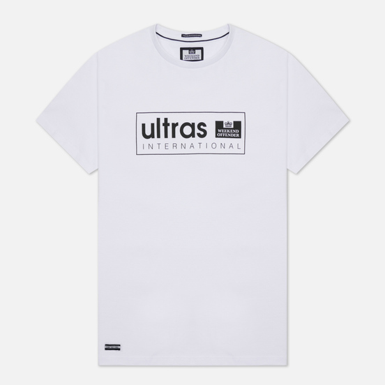 Мужская футболка Weekend Offender Ultras White
