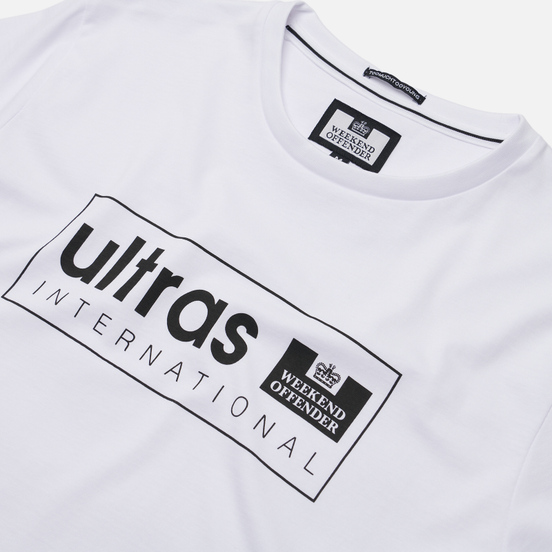 Мужская футболка Weekend Offender Ultras White
