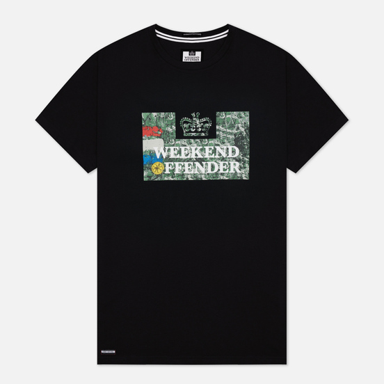 Мужская футболка Weekend Offender Badman Black