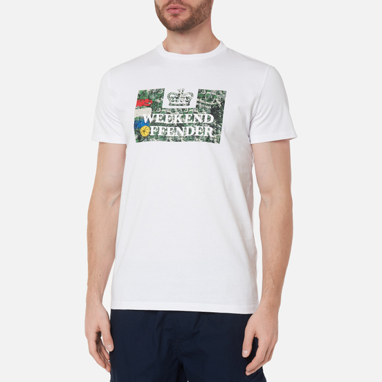 Мужская футболка Weekend Offender Badman White