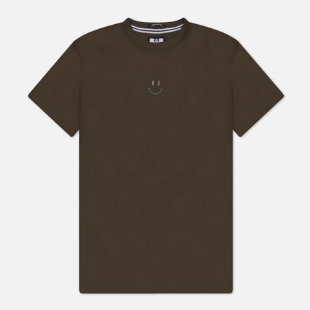 фото Мужская футболка weekend offender smile graphic aw23, цвет зелёный, размер s