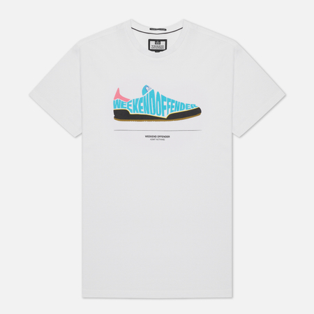 Мужская футболка Weekend Offender Jeans, цвет белый, размер XXS
