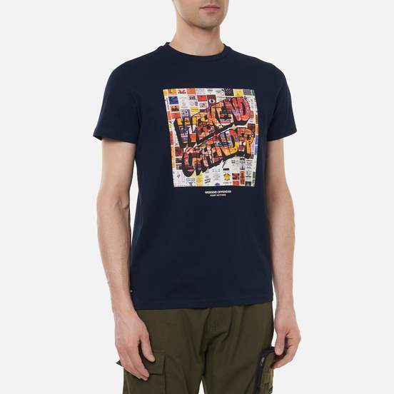 Мужская футболка Weekend Offender Thrills Navy
