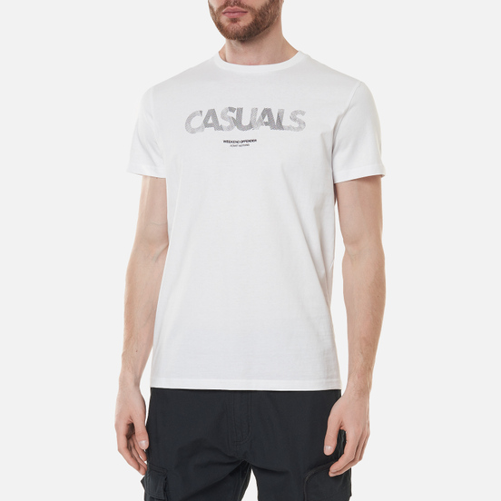 Мужская футболка Weekend Offender Dunham White
