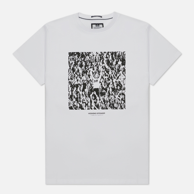 Мужская футболка Weekend Offender, цвет белый, размер XL PTSS2207-WHITE Casablanca - фото 1