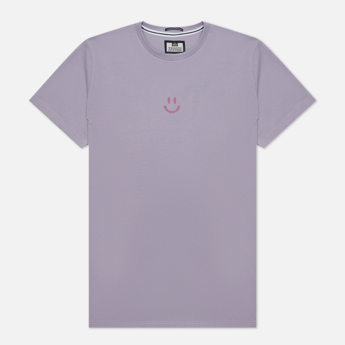 Мужская футболка Weekend Offender, цвет фиолетовый, размер M PTSS2210-PRIMROSE Smile - фото 1