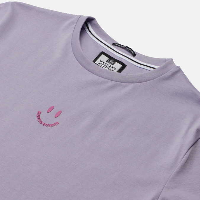Мужская футболка Weekend Offender, цвет фиолетовый, размер M PTSS2210-PRIMROSE Smile - фото 2
